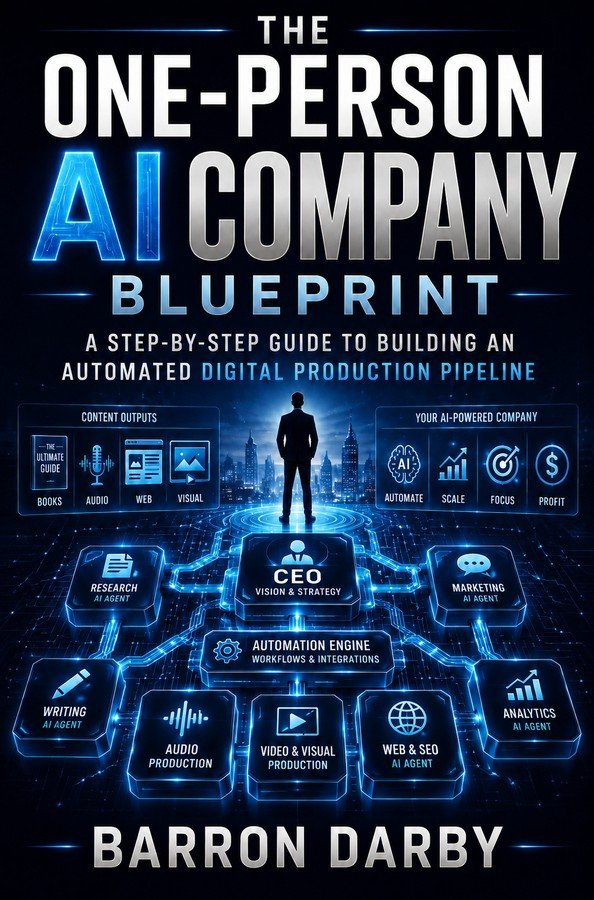 The One-Person AI Company Blueprint by Barron Darby