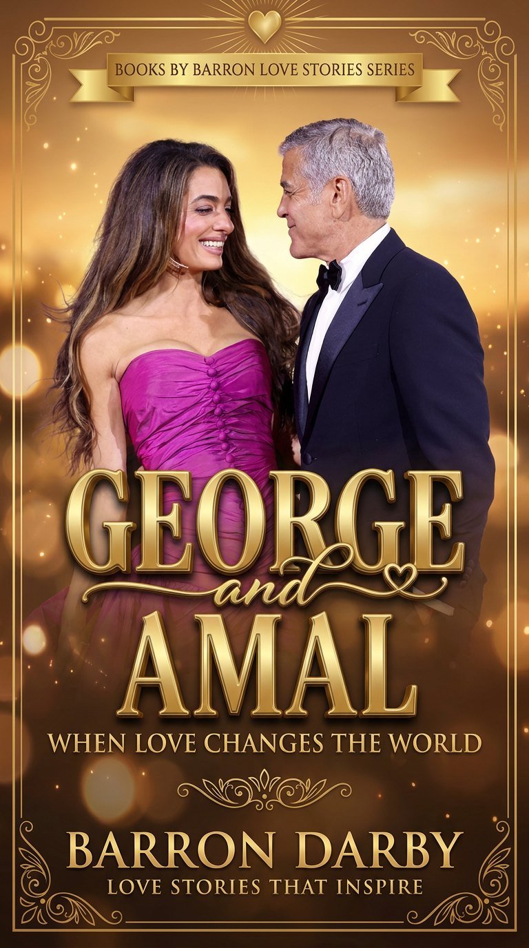 George and Amal Clooney by Barron Darby