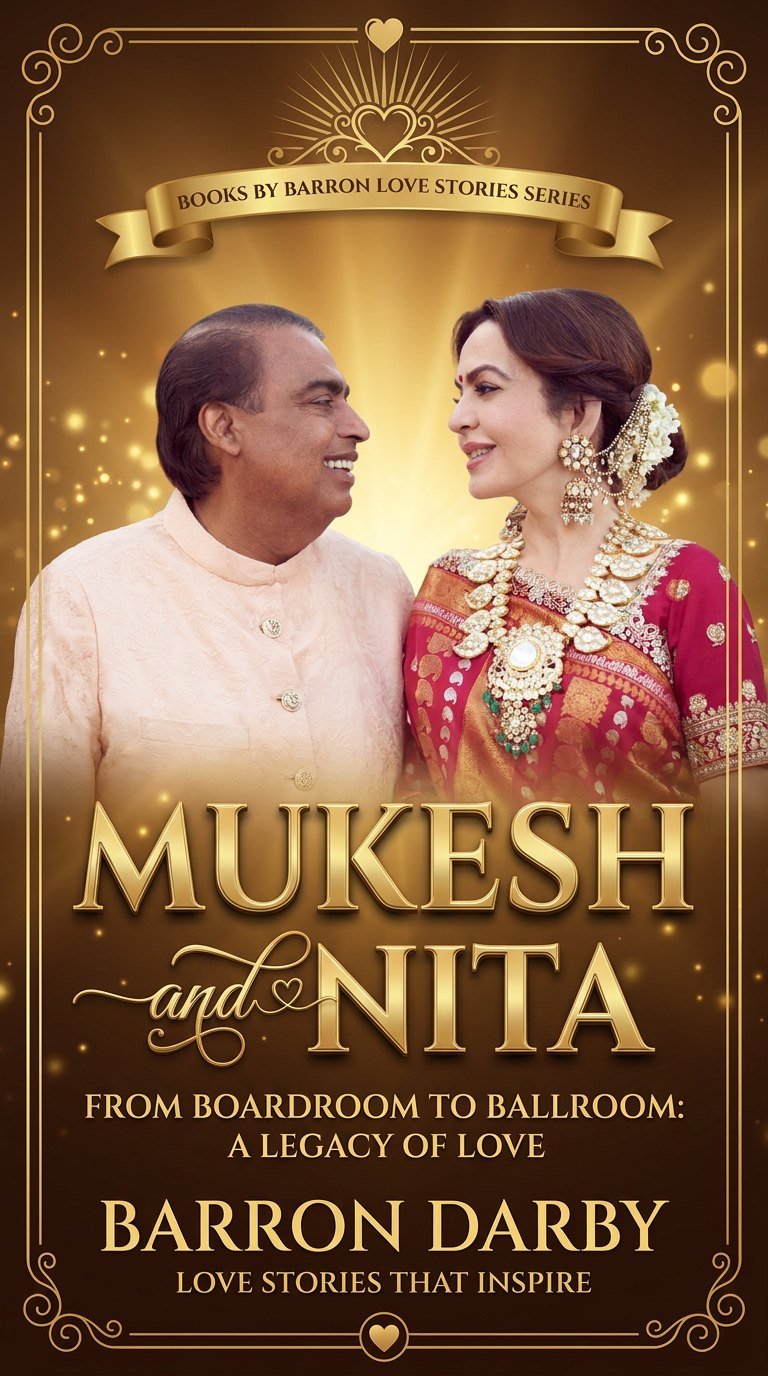 Mukesh and Nita Ambani by Barron Darby